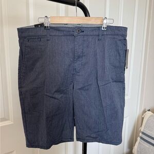 Quiksilver Blue Flat Front Shorts Classic Style